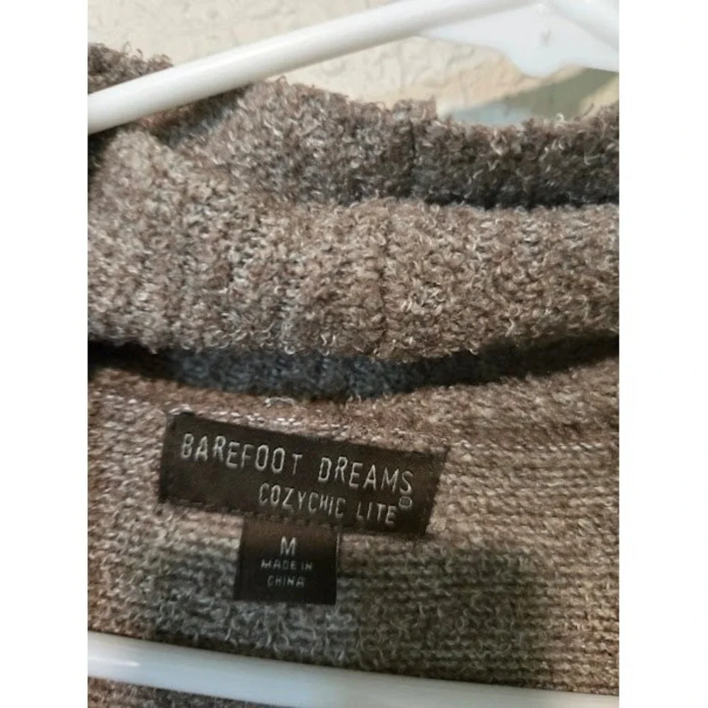 Barefoot Dreams Heathered Brown Cardigan